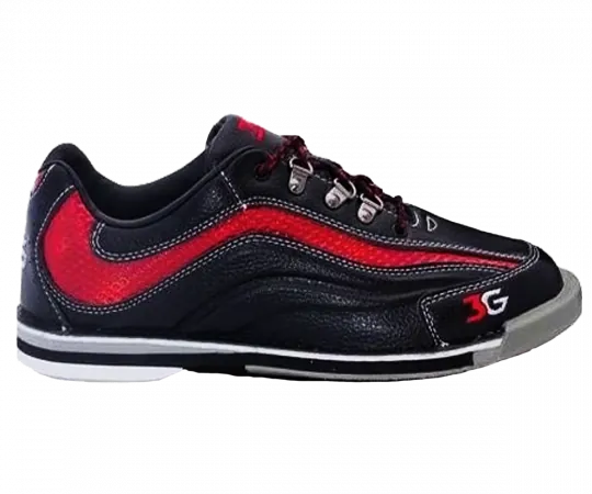 3G Sport Ultra Black/Red Herren Bowling Schuh