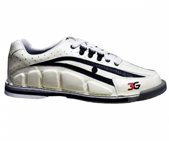 3G Tour Ultra White/Black Herren Bowling Schuh