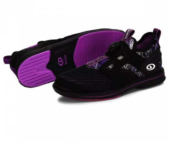 DEXTER PRO BOA® LITE - Black/Purple Damen Bowling Schuh