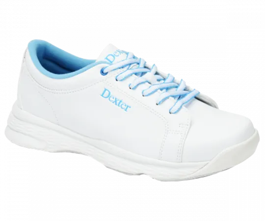 DEXTER Raquel V White/Blue Damen Bowling Schuh