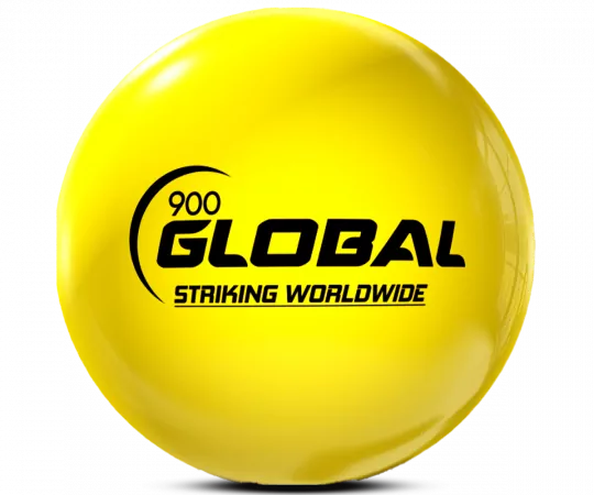 900 GLOBAL Honey Badger - Yellow Polyester Bowling Ball