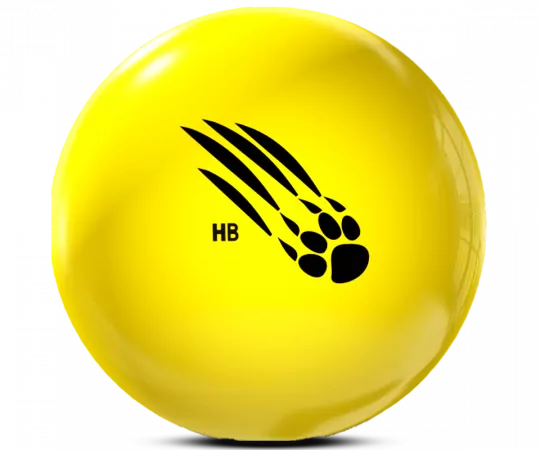 900 GLOBAL Honey Badger - Yellow Polyester Bowling Ball