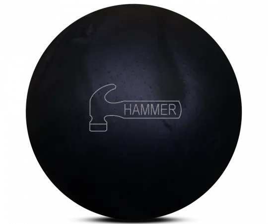 HAMMER Black Pearl Urethane Bowling Ball Logo