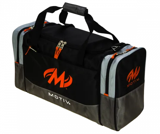 MOTIV® Shock Double Tote - Black/Orange