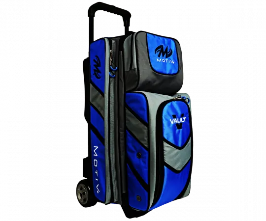 MOTIV® Vault Triple Roller - Cobalt Blue Bowlingtasche