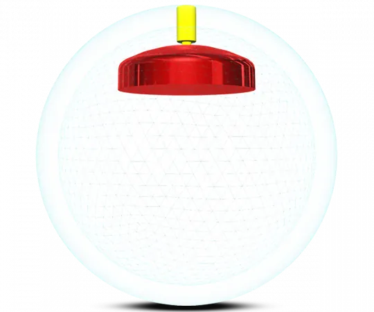 ROTO GRIP Jester Clear Polyester Bowling Ball Kern