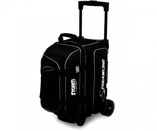 STORM Double Roller Streamline - Black/Silver Bowlingtasche