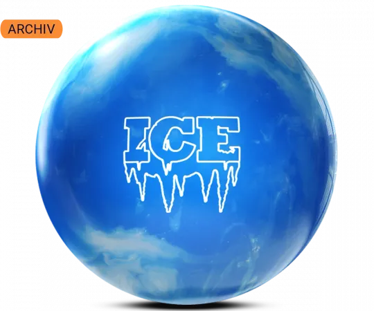 STORM Ice / Polyester - Blue/White Bowling Ball