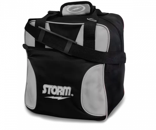 STORM Single Tote Solo - Black/Silver Bowlingtasche