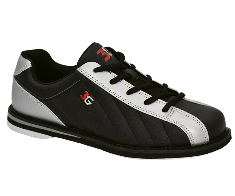 3G Kicks Black/Silver Herren Bowling Schuh