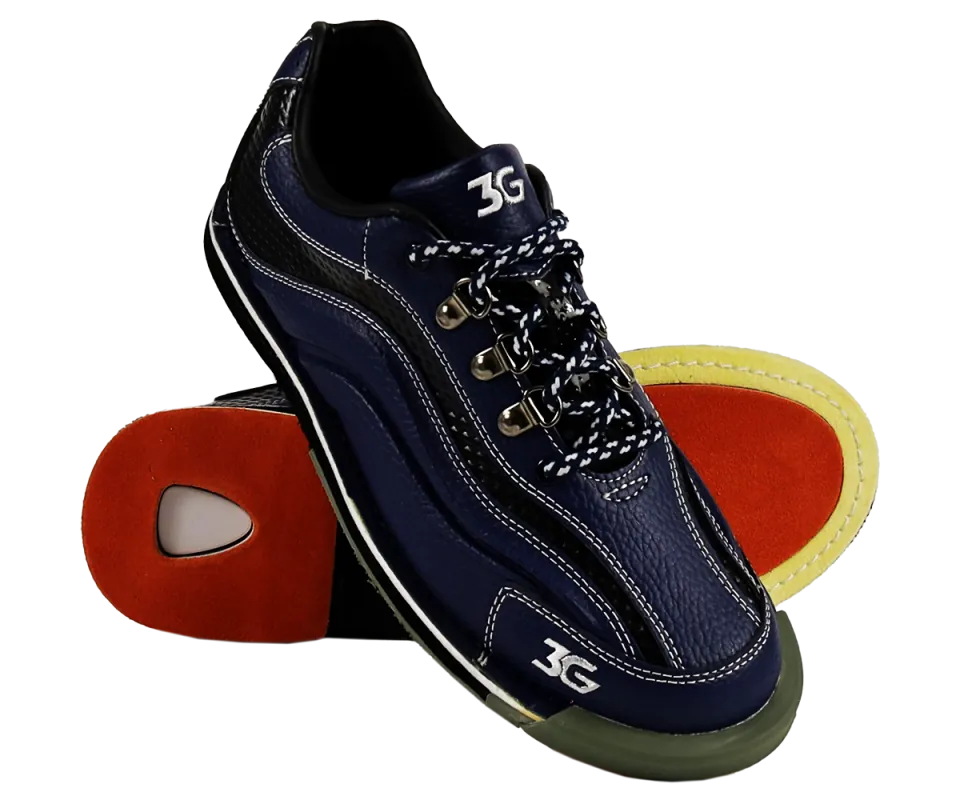 3G Sport Ultra Black/Blue Herren Bowling Schuh