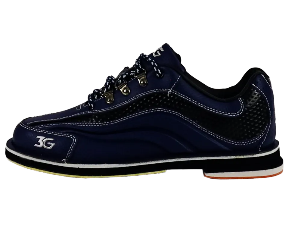 3G Sport Ultra Black/Blue Herren Bowling Schuh