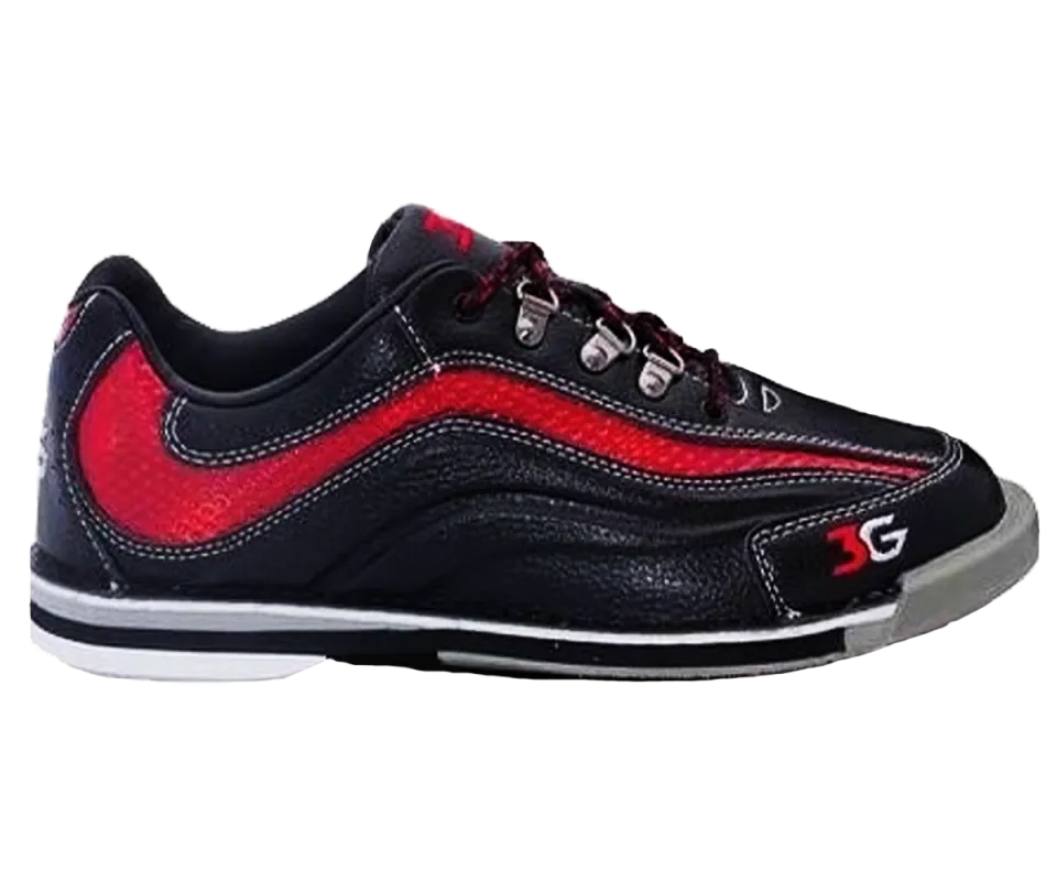 3G Sport Ultra Black/Red Herren Bowling Schuh