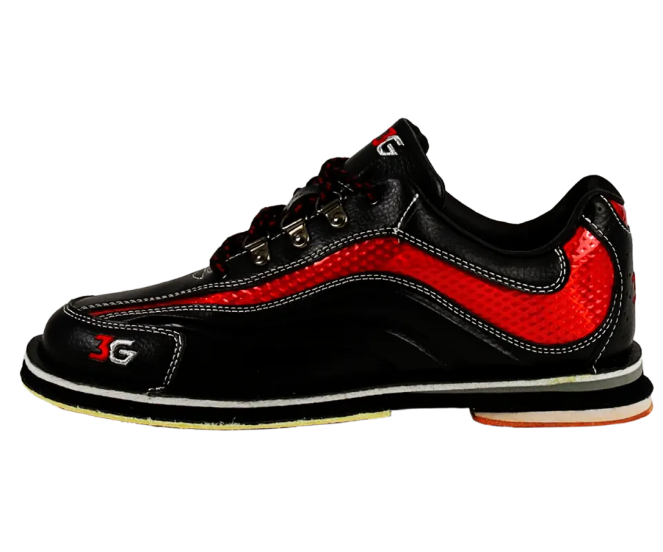 3G Sport Ultra Black/Red Herren Bowling Schuh