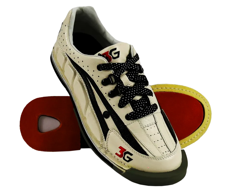 3G Tour Ultra White/Black Herren Bowling Schuh