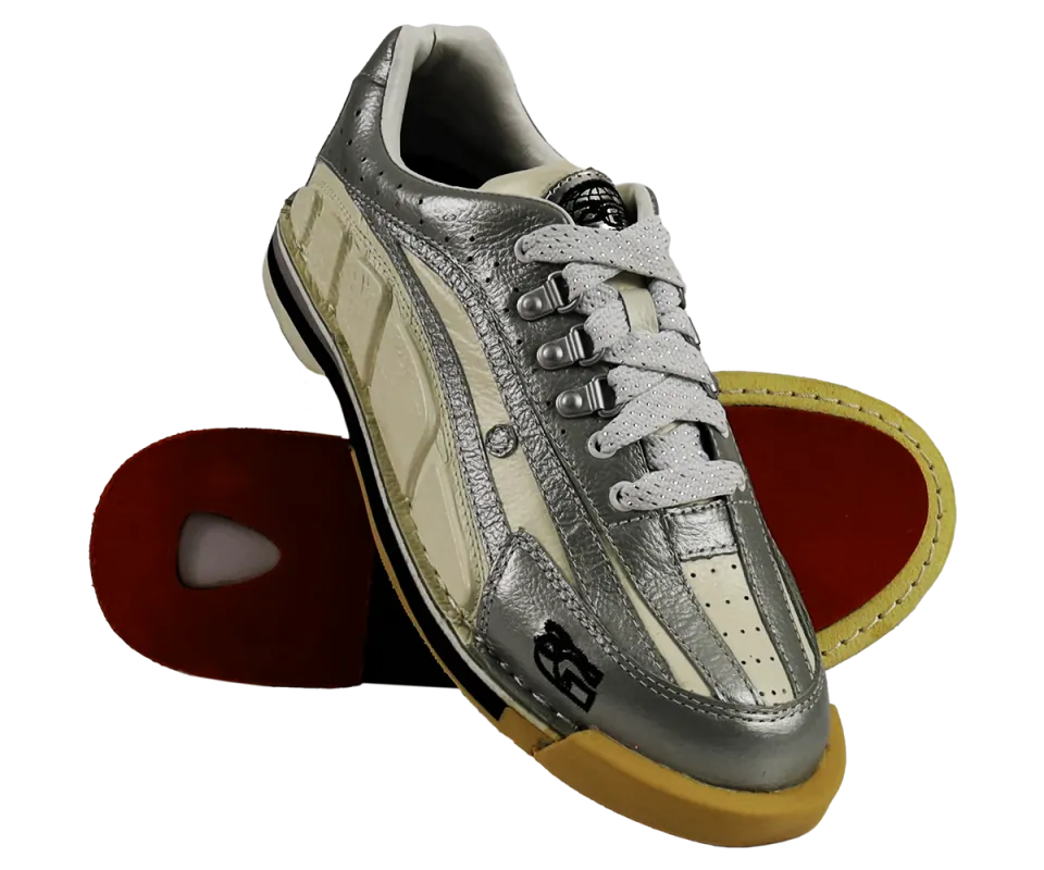 3G Tour Ultra White/Silver Herren Bowling Schuh