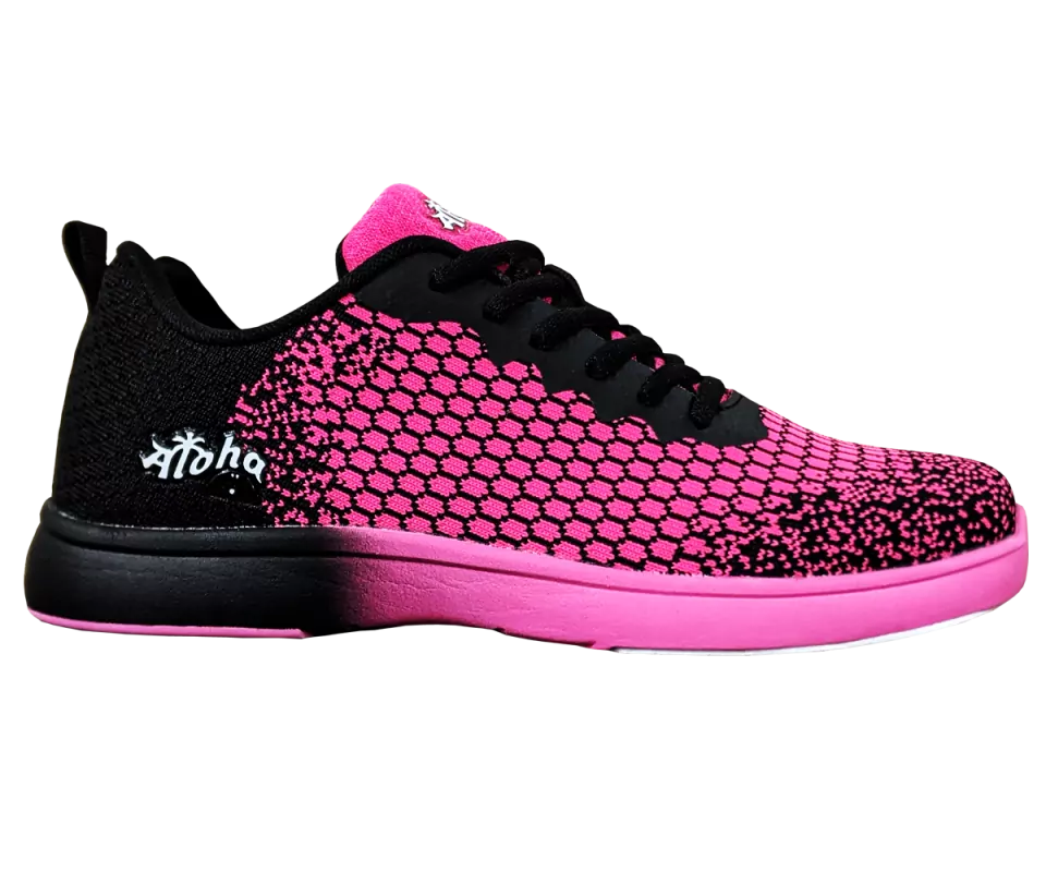 ALOHA HexaGo Black/Pink Damen Bowling Schuh