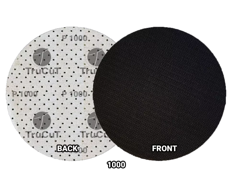 CtD - TruCut Sanding Pads 5” inch P1000 Bowlingpad