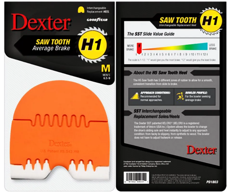 DEXTER Wechselabsatz H1 Orange SAW Tooth