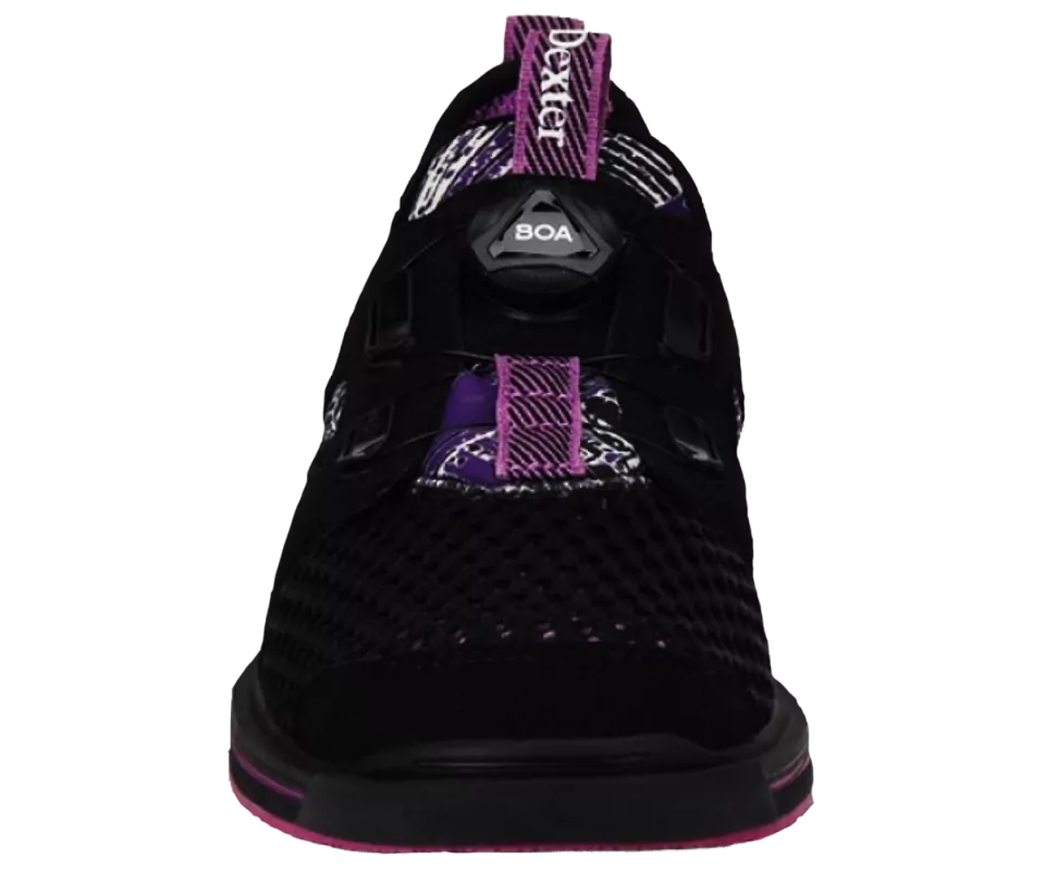 DEXTER PRO BOA® LITE - Black/Purple Damen Bowling Schuh