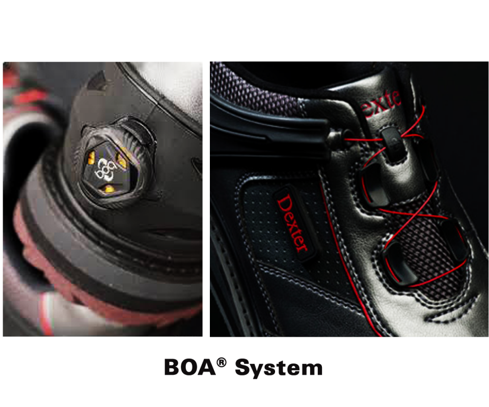 DEXTER SST 6 Hybrid BOA® - Black/Grey Herren Bowling Schuh DEXTER SST 6 Hybrid BOA® - Black/Grey Herren Bowling Schuh