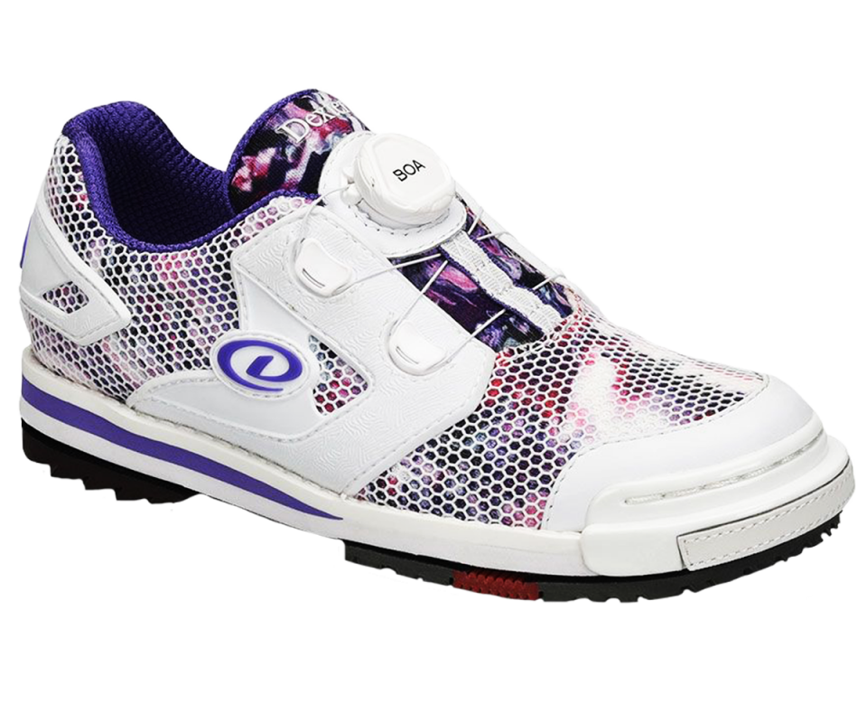 DEXTER SST 8 Power Frame BOA® - White/Purple Multi Damen Bowling Schuh DEXTER SST 8 Power Frame BOA® - White/Purple Multi Damen Bowling Schuh