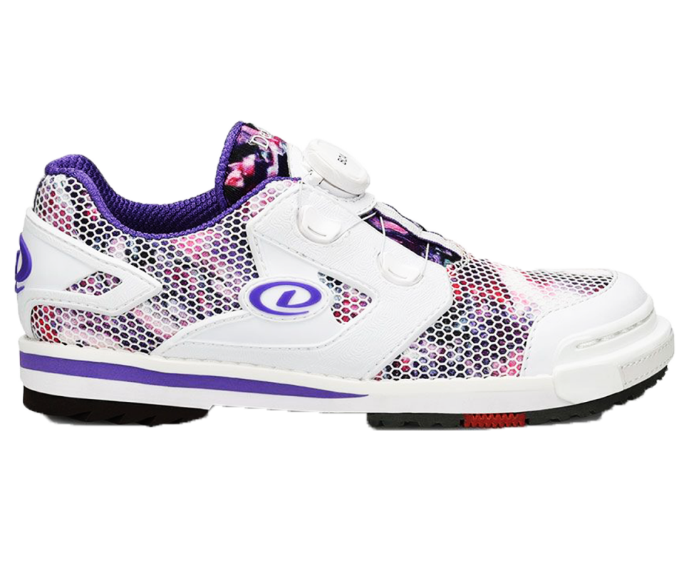 DEXTER SST 8 Power Frame BOA® - White/Purple Multi Damen Bowling Schuh DEXTER SST 8 Power Frame BOA® - White/Purple Multi Damen Bowling Schuh