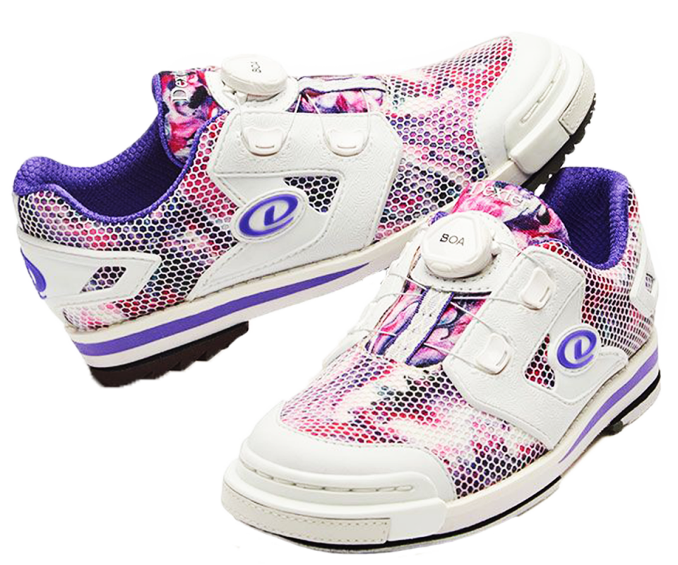 DEXTER SST 8 Power Frame BOA® - White/Purple Multi Damen Bowling Schuh DEXTER SST 8 Power Frame BOA® - White/Purple Multi Damen Bowling Schuh