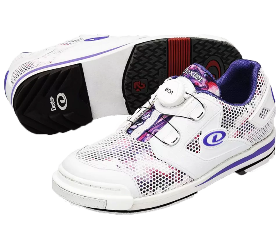 DEXTER SST 8 Power Frame BOA® - White/Purple Multi Damen Bowling Schuh