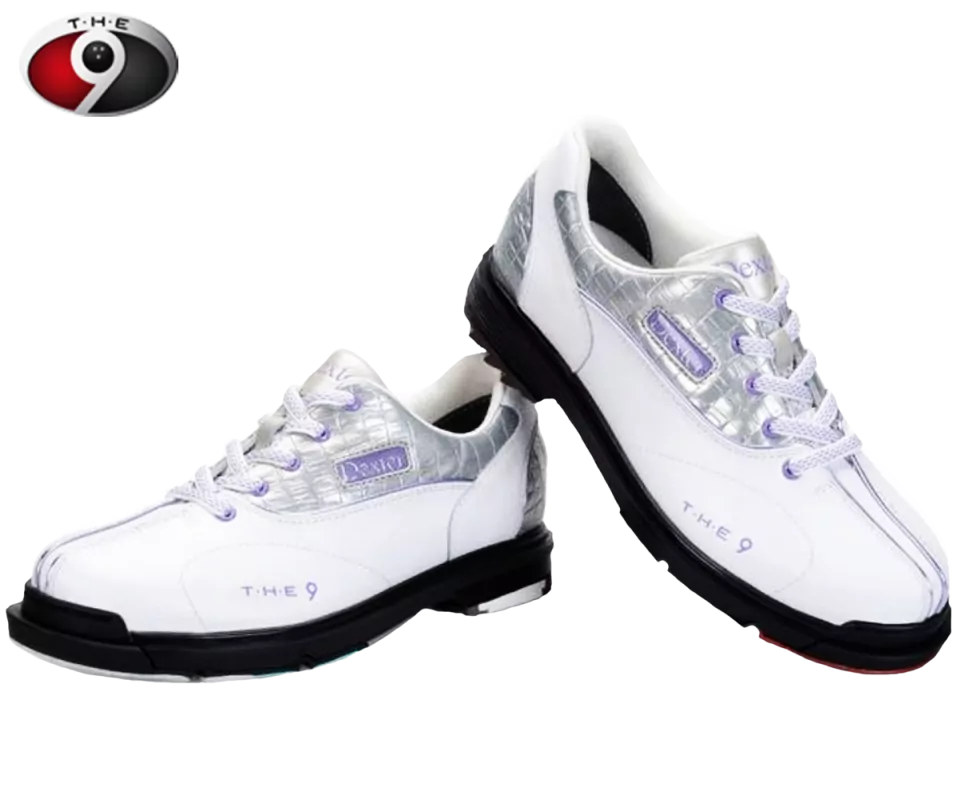 DEXTER T•H•E 9 White/Silver/Purple Damen Bowling Schuh