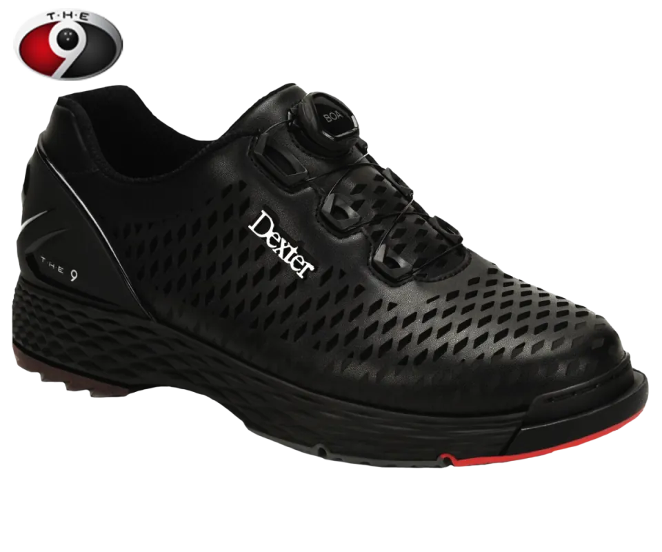 DEXTER T•H•E C9 Lazer BOA® - Black/Grey Herren Bowling Schuh