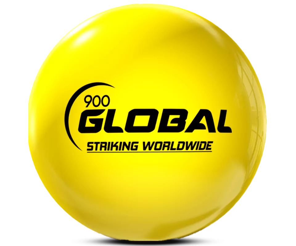 900 GLOBAL Honey Badger - Yellow Polyester Bowling Ball