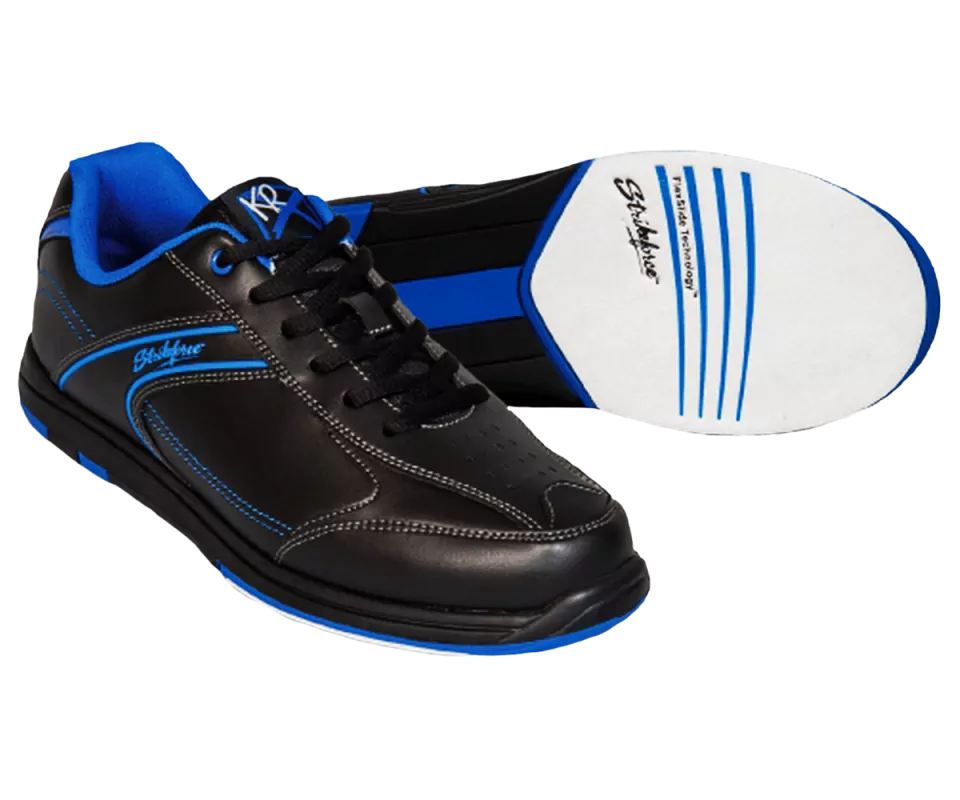 KR-STRIKEFORCE Flyer Black/Mag Blue Herren Bowling Schuh