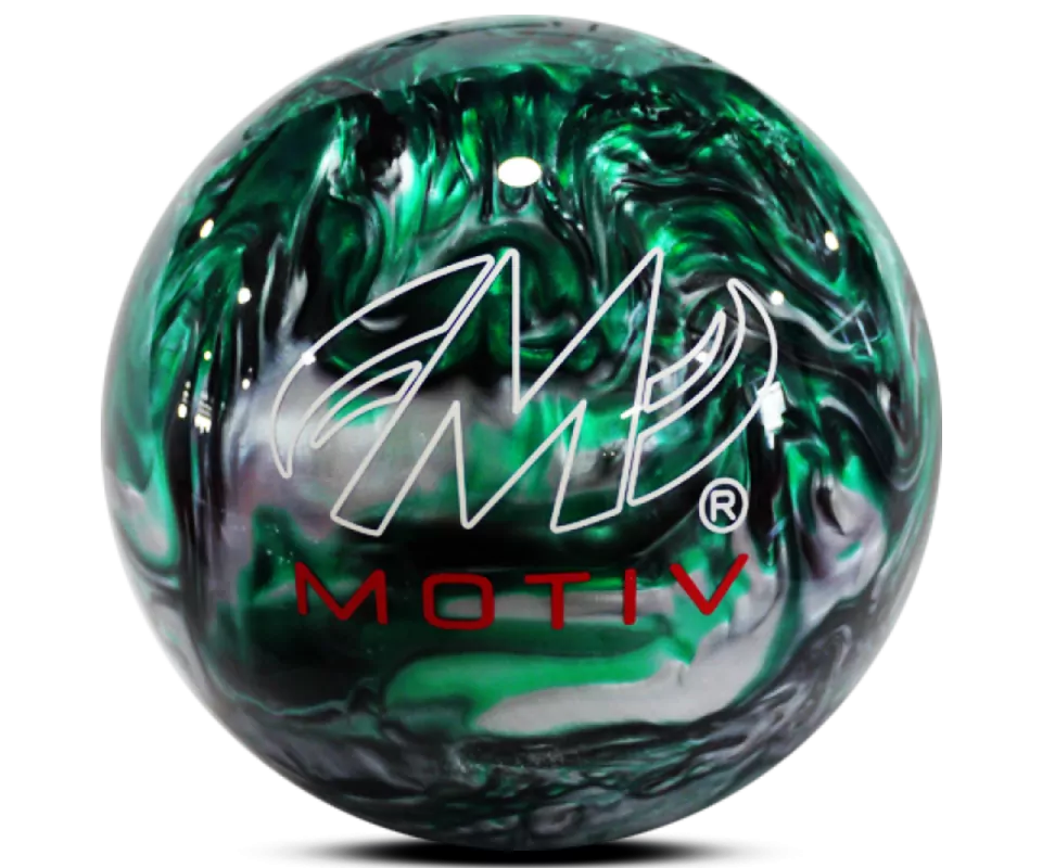 MOTIV® Aspire - Green/Black/Silver Bowling Ball