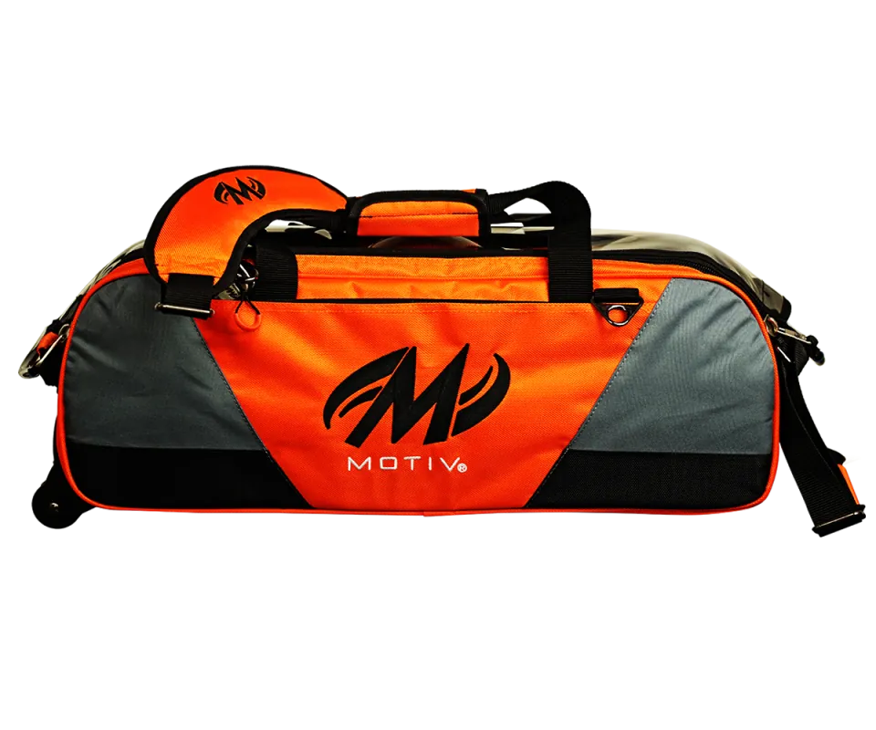 MOTIV® Ballistix Triple Tote - Tangerine Bowlingtasche