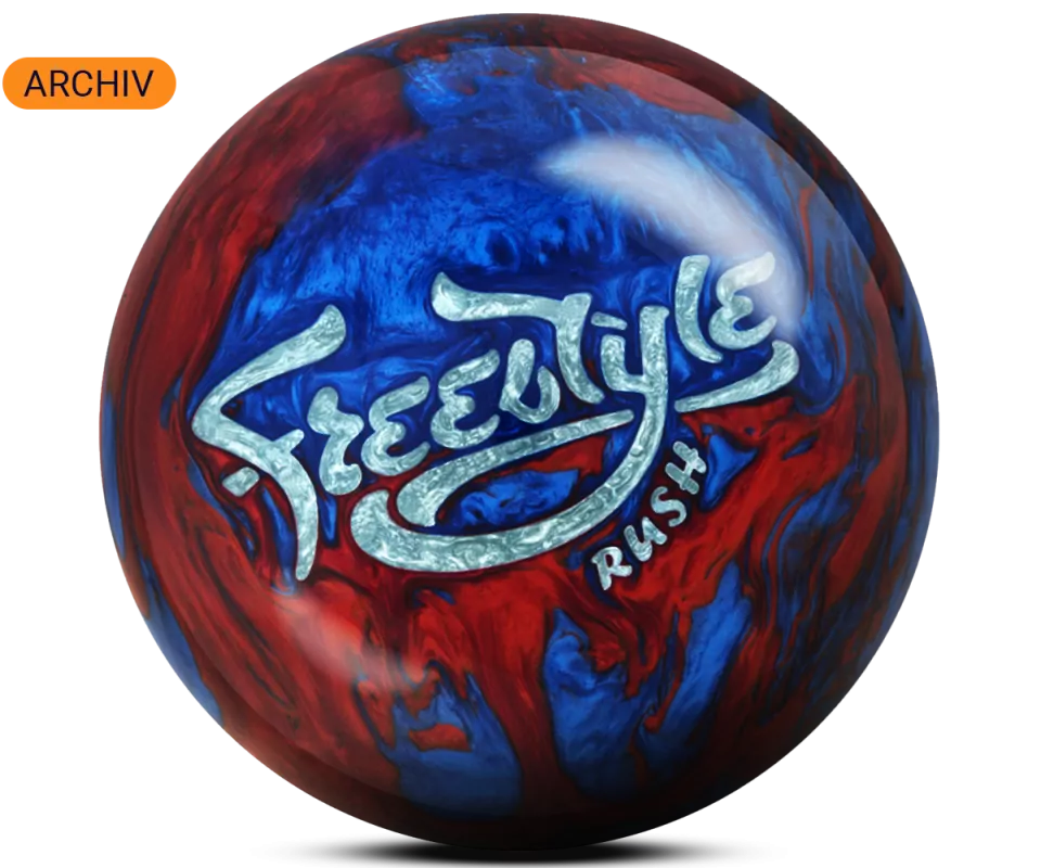 MOTIV® Freestyle Rush Red/Blue Bowling Ball