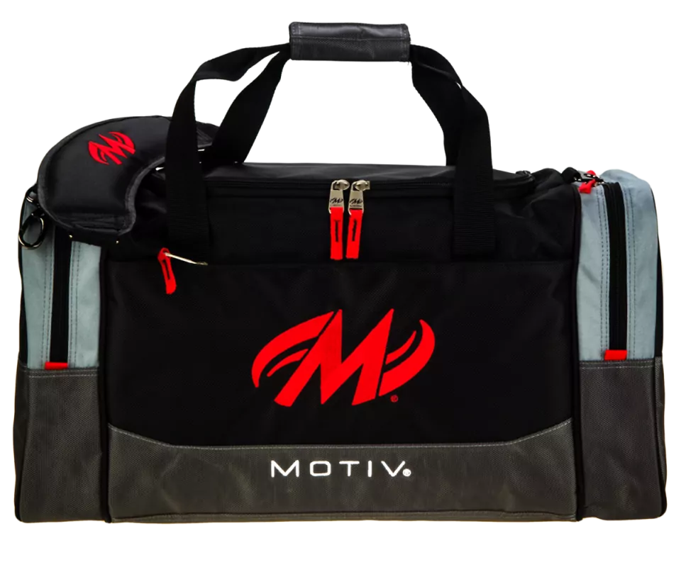 MOTIV® Shock Double Tote - Black/Orange