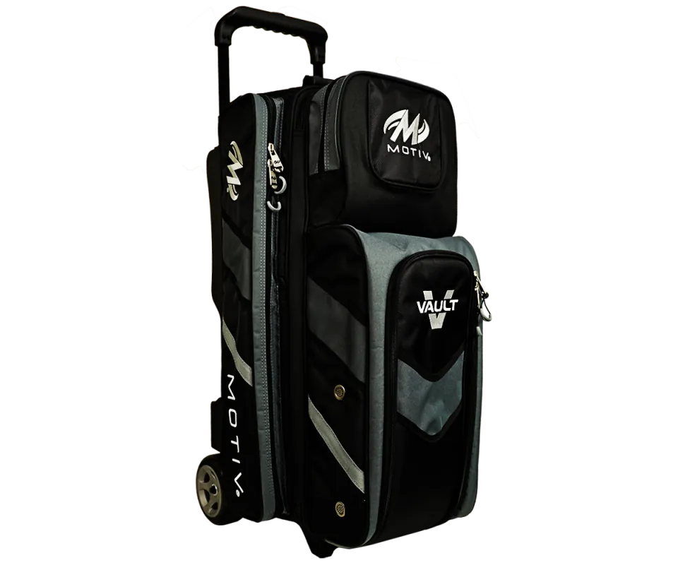 MOTIV® Vault Triple Roller - Covert Black Bowlingtasche