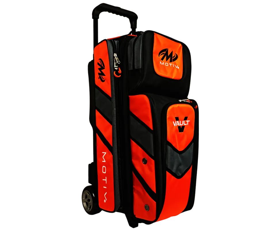 MOTIV® Vault Triple Roller - Tangerine Bowlingtasche