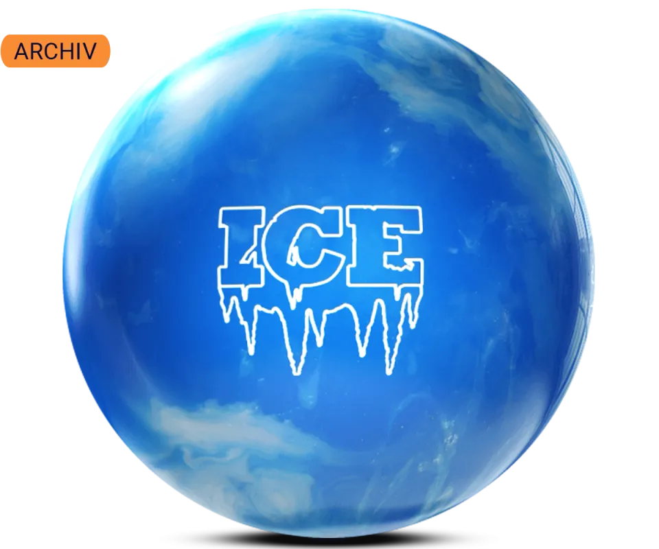 STORM Ice / Polyester - Blue/White Bowling Ball