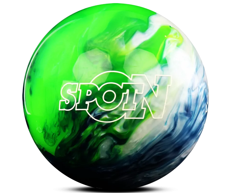 STORM Spot ON - Blue/Green/Silver Bowling Ball