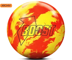 900 GLOBAL Boost Orange/Yellow Solid Bowling Ball