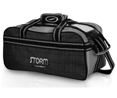 STORM Double Tote - Grey Plaid