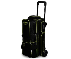 STORM Triple Rolling Thunder - Checkered Black/Lime Bowlingtasche